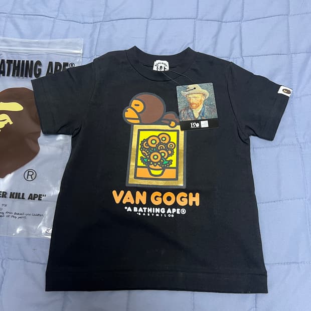 Bape x van gogh 한정판 키즈제품