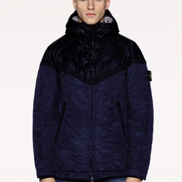 스톤아일랜드 x 나이키 콜라보 무솔라 점퍼 S(100)