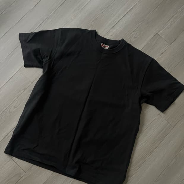 브론슨 톰킨스 루프휠 튜블러 티셔츠 빈티지 블랙 2XL