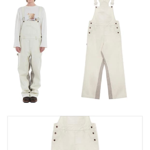 마뗑킴 (MATIN KIM) INSIDE POINT OVERALL PAN