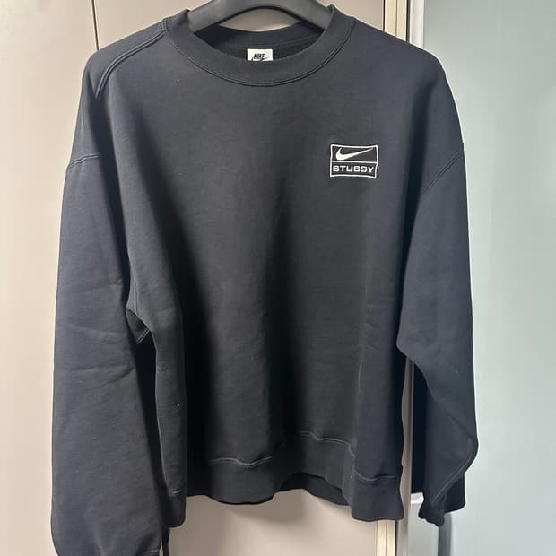 [M]NIKE X STUSSY CREWNECK