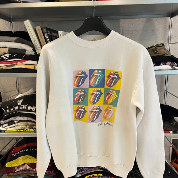 90s rolling stones 스웻셔츠
