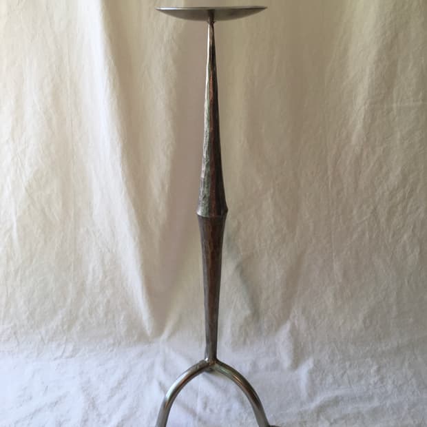 빈티지 실버스톤 캔들홀더