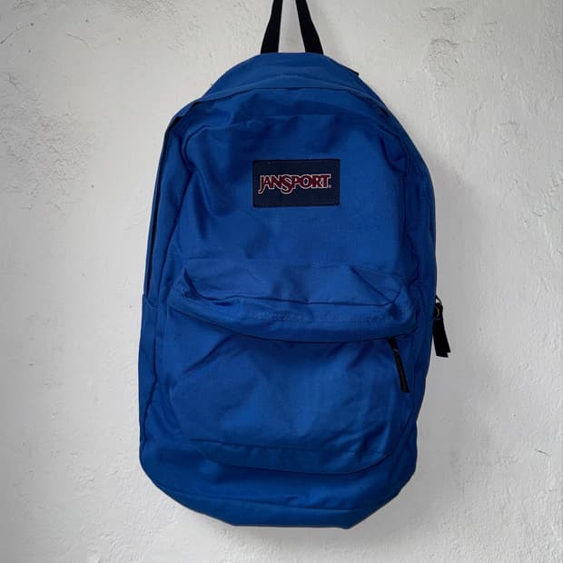 Jansport 잔스포츠 블루 백팩