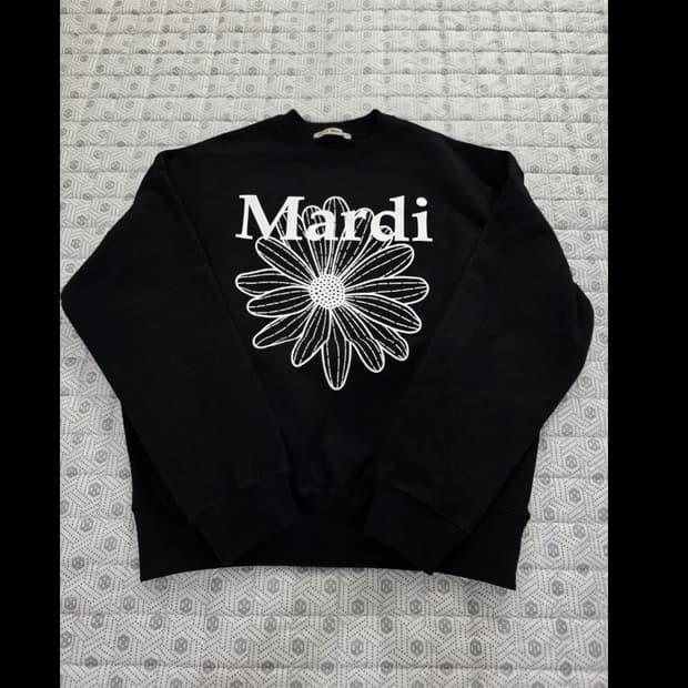 마르디 메크르디 블랙 맨투맨