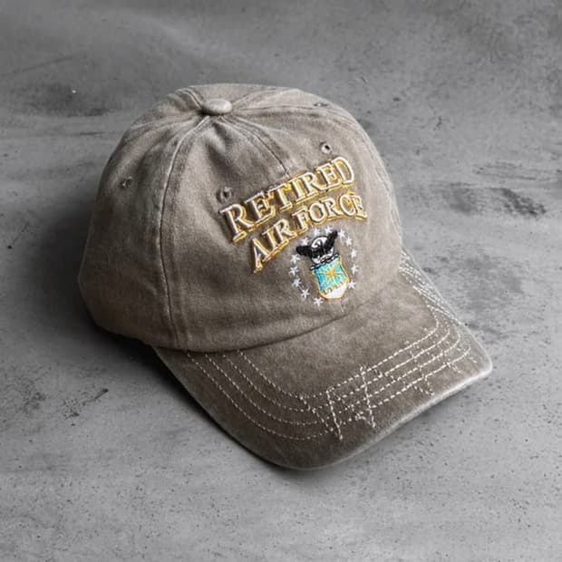  캡모자 Retired Air Force