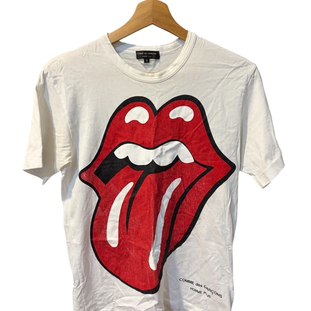 Comme des garcons hp rolling stones