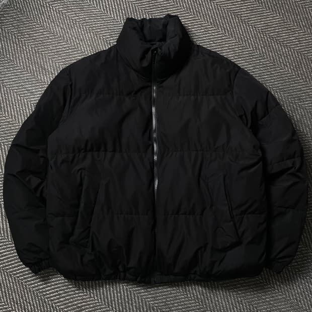 폴햄 박시핏 다운 푸퍼 패딩 블랙o 4988