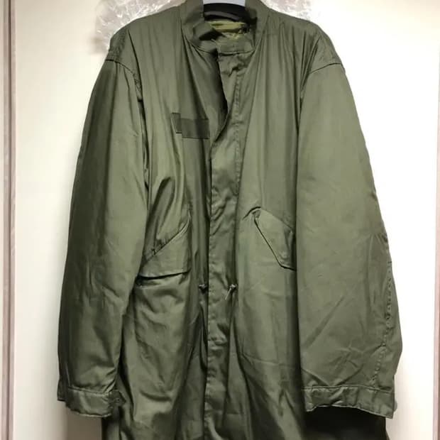 m65피쉬테일 파카 자켓 개파카(카본 힐) 라지 L