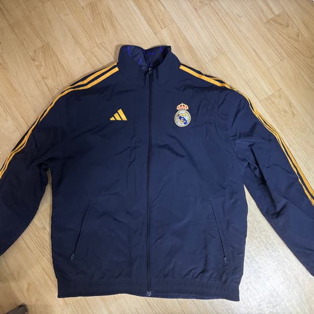 아디다스 져지 레알마드리드 앤썸 자켓