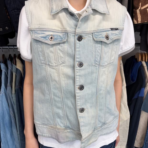 G-Star raw 라이트 워시 데님 베스트