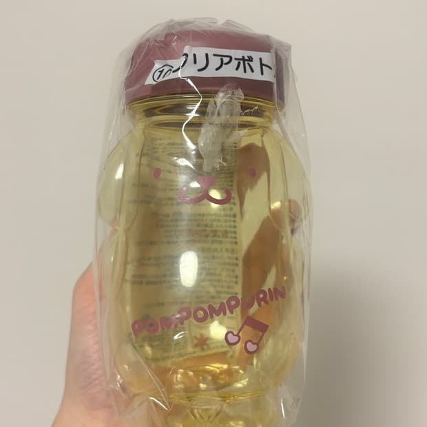 폼폼푸린 플라스틱 물병
