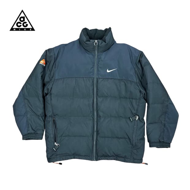 (L) 00s 나이키 ACG 립스탑 덕다운 패딩