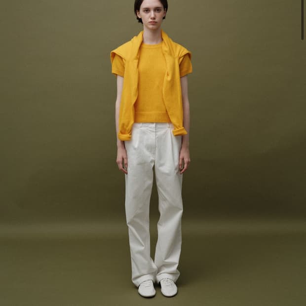 낫띵리튼 Puno short sleeve knit (Amber)