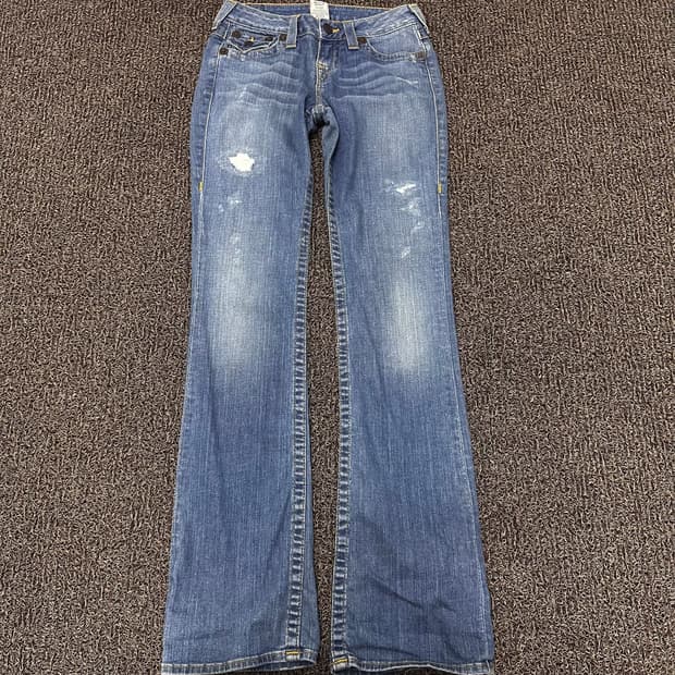 트루릴리젼 여성 부츠컷 데님 팬츠 바지 26인치