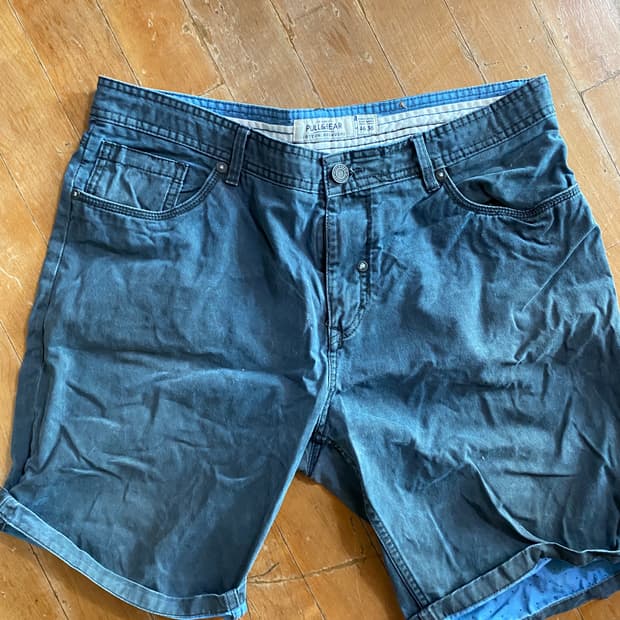 풀앤베어 코튼 버뮤다 반바지 36 (34)