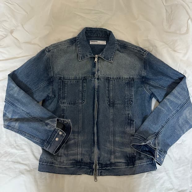 노매뉴얼 25fw 청자켓 M