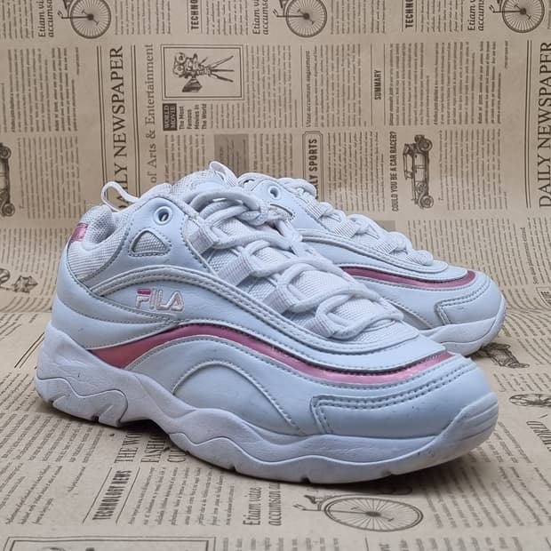 휠라 레이 샤이니핑크 여성운동화 230