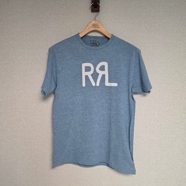 RRL 더블알엘 로고저지 반팔 티셔츠 S