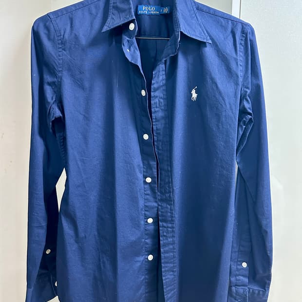 폴로 랄프로렌 여성 슬림핏 셔츠 