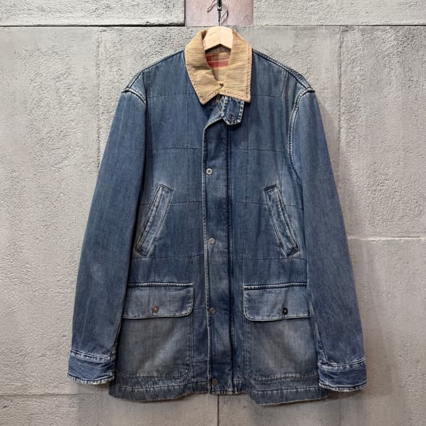 00s 캘빈클라인 데님 초어 자켓 made in ITALY (M) 