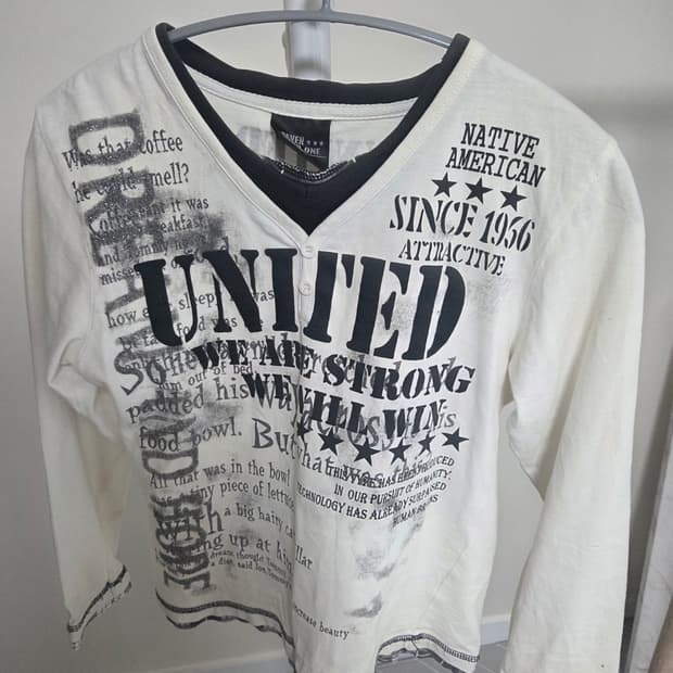 펑크 레이어드 롱슬리브