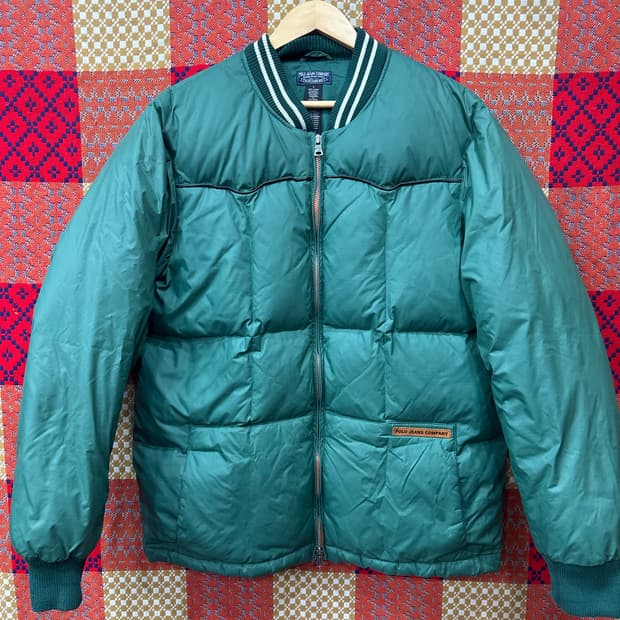 00's POLO JEANS Company 웨스턴 다운 패딩 L