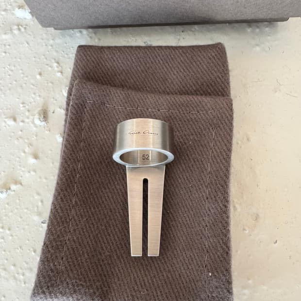 릭오웬스 오픈 트렁크 링