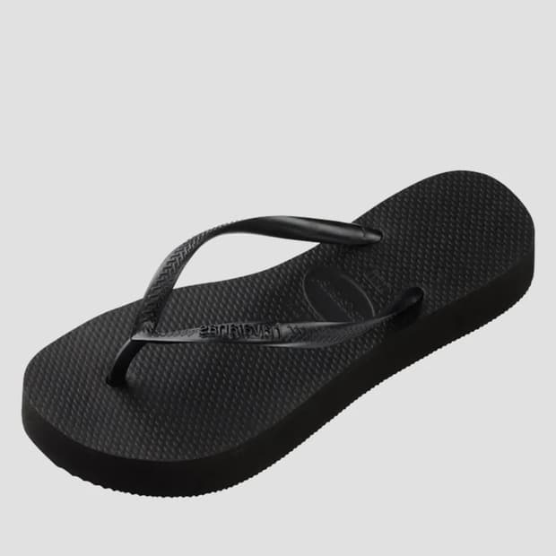 하바이아나스 슬림 플랫폼 플립플랍 블랙 230