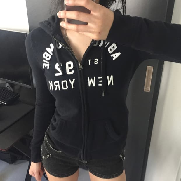 Abercrombie 대장급 슬림핏 후드집업