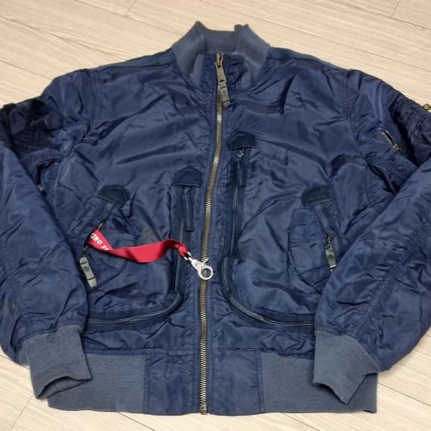 알파인더스트리 네이비 MA-1 탱커자켓(100-105)