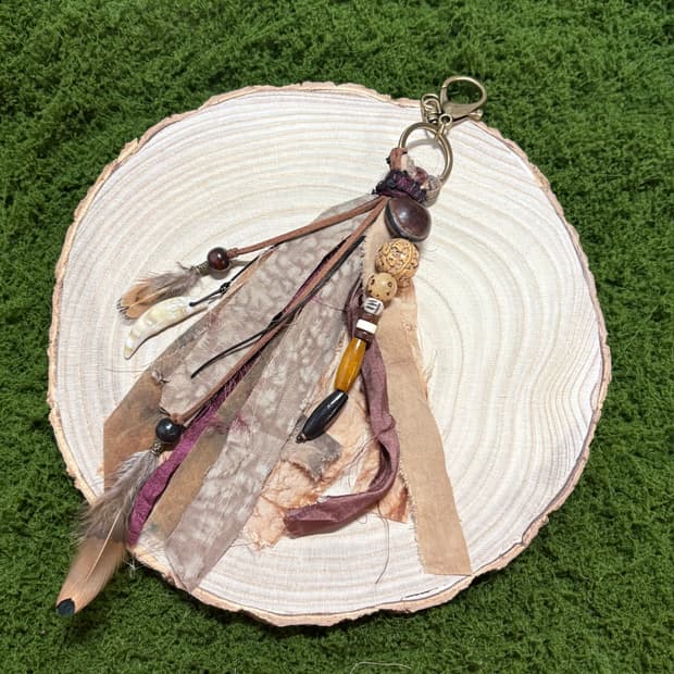 헨드메이드 보헤미안 웨스턴 키링