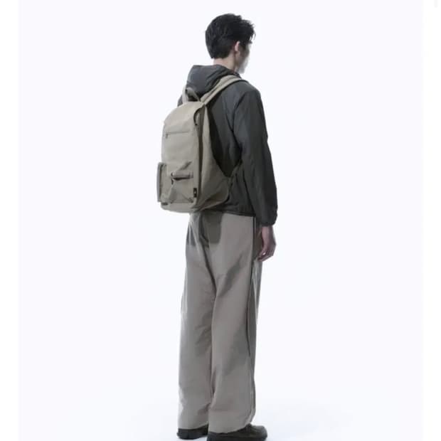 산산기어 백팩 웨빙 포켓백 베이지