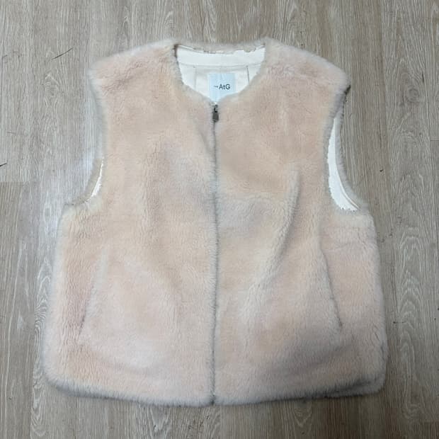 THE ATG 여성 밍크 베스트 조끼 77 