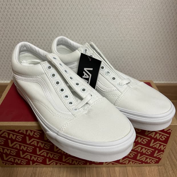 반스 올드스쿨 트루화이트 280 (새상품)