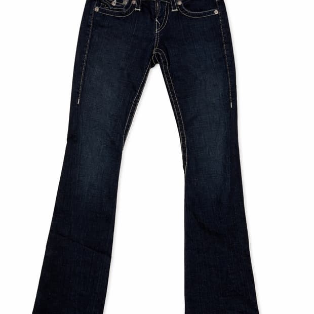 트루릴리전 데님팬츠