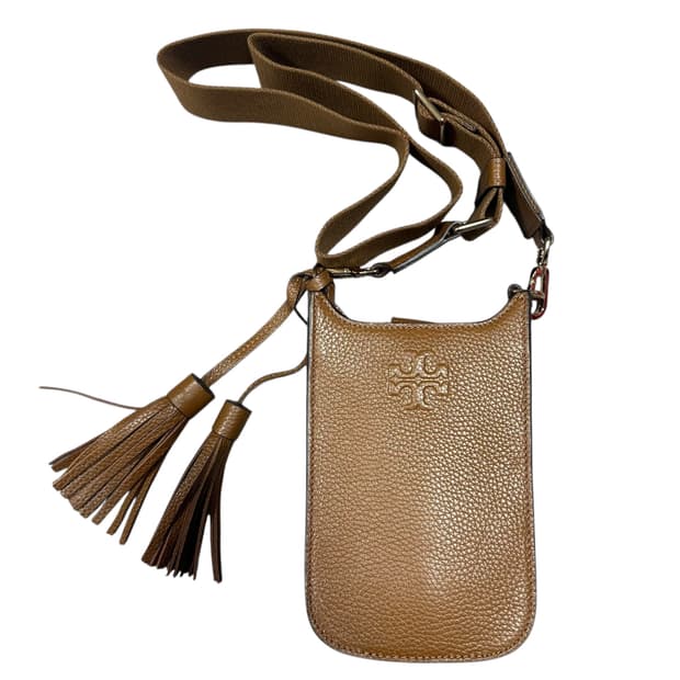 ✨ (바배) 토리버치 테아 테슬폰 브라운 크로스백 