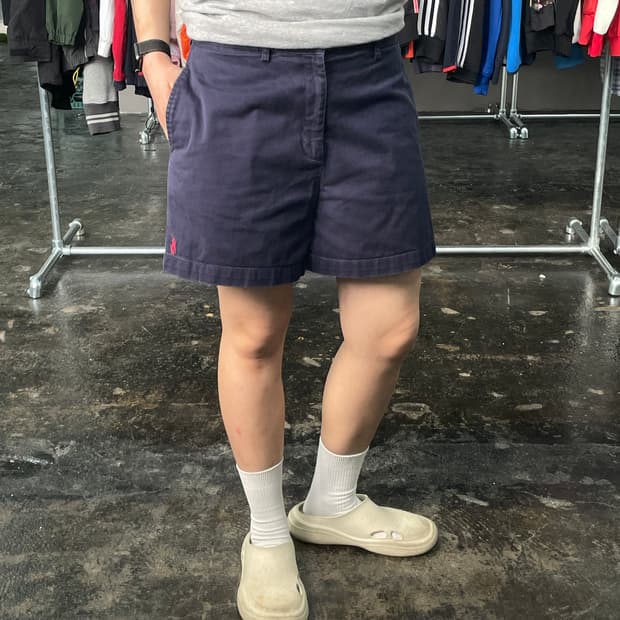 폴로 랄프로렌 코튼 하프 팬츠 