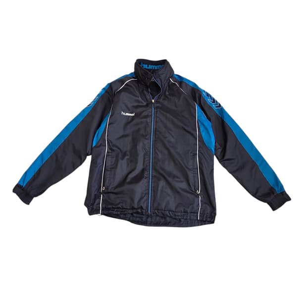 Hummel 험멜 배색 트레이닝 올드스쿨 바람막이 자켓