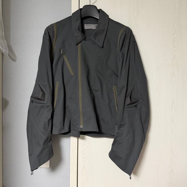 (L) 키코 코스타디노브 x Fox Lab 폭스랩 모토 자켓 차콜