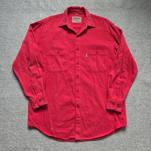 80-90s Levi's 리바이스 빈티지 워크셔츠 L(100)