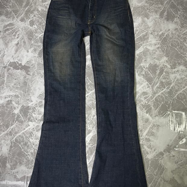 y2k slim boots cut pants