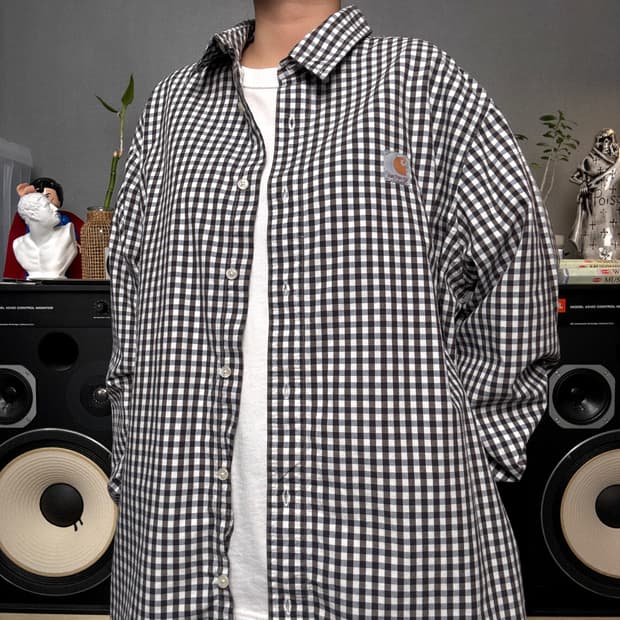 칼하트 체크셔츠