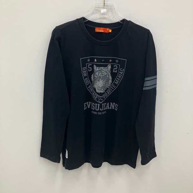 에비수 블랙 롱슬리브 S