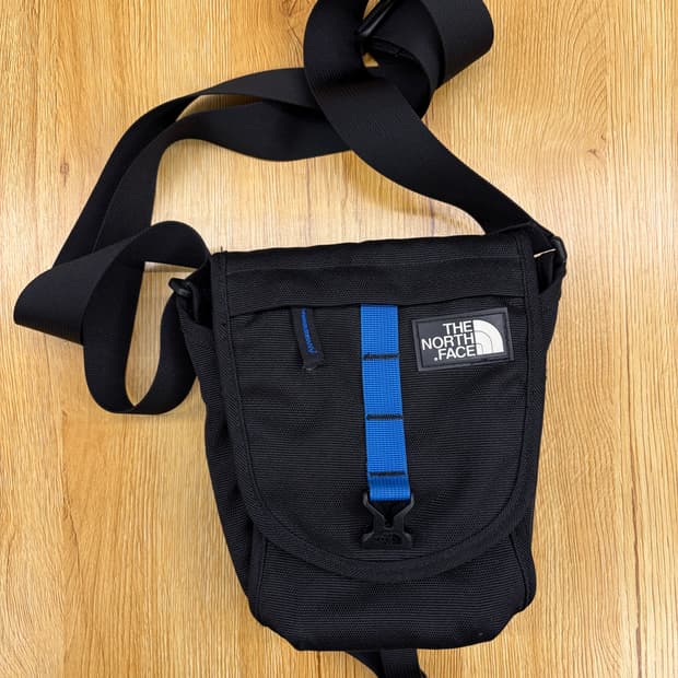 노스페이스 블랙 미니 크로스백
