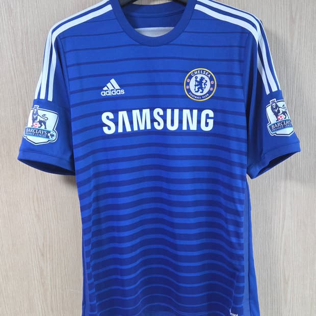 (착샷) 아디다스 첼시 유니폼 14-15 시즌 홈 져지