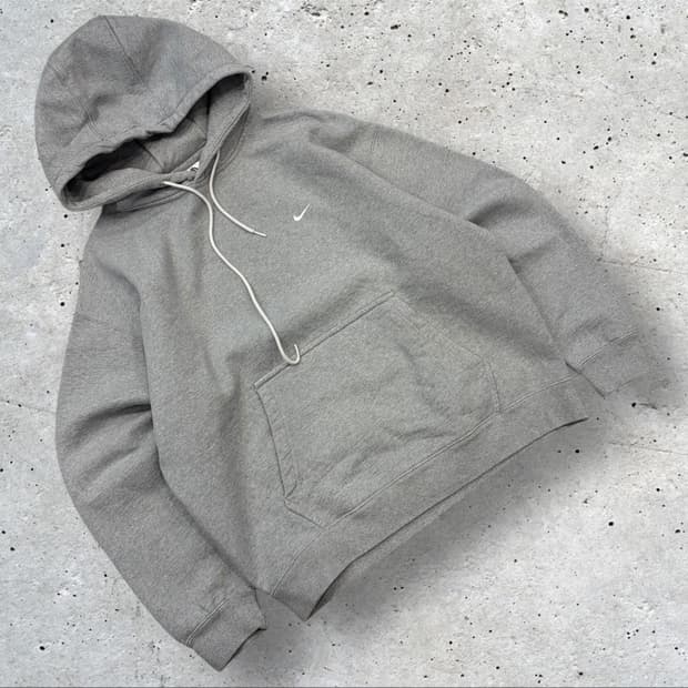 [XL] 나이키 NRG 스웻 회색 후드티 C15