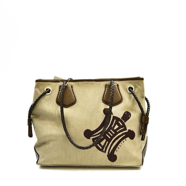 셀린느 블라종 로고 캔버스 숄더백 (정품)