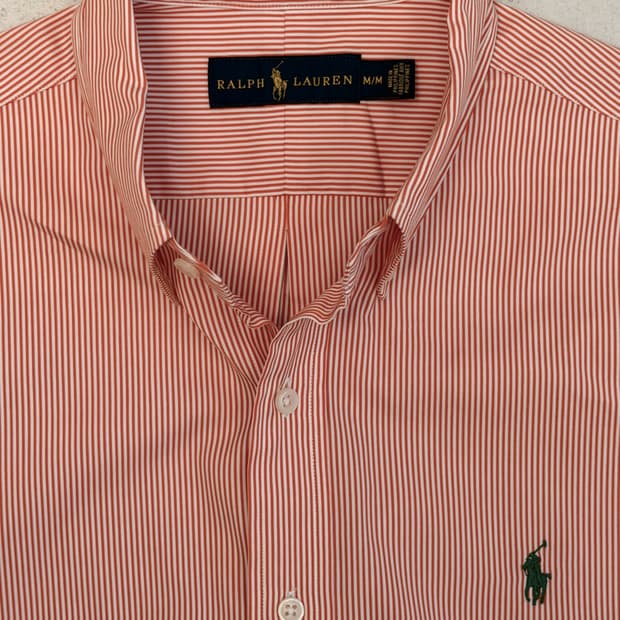 폴로 랄프로렌 스트라이프셔츠 클래식핏 M(105정도 거의새상품)