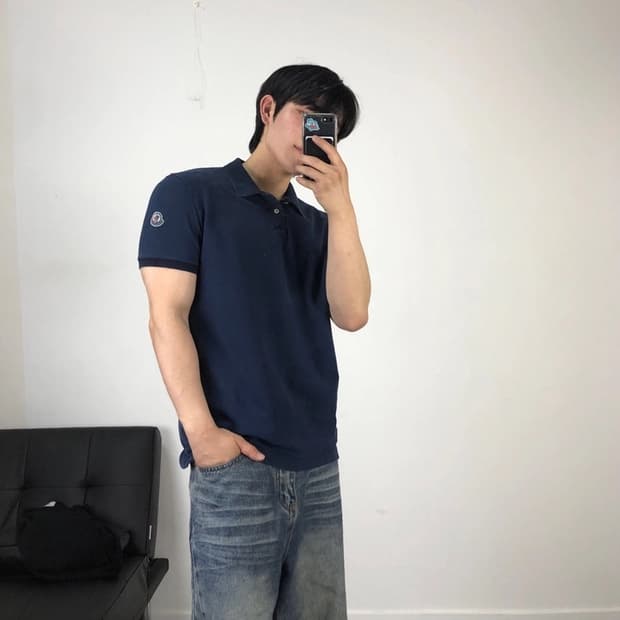 몽클레어 정품 와펜패치 pk티